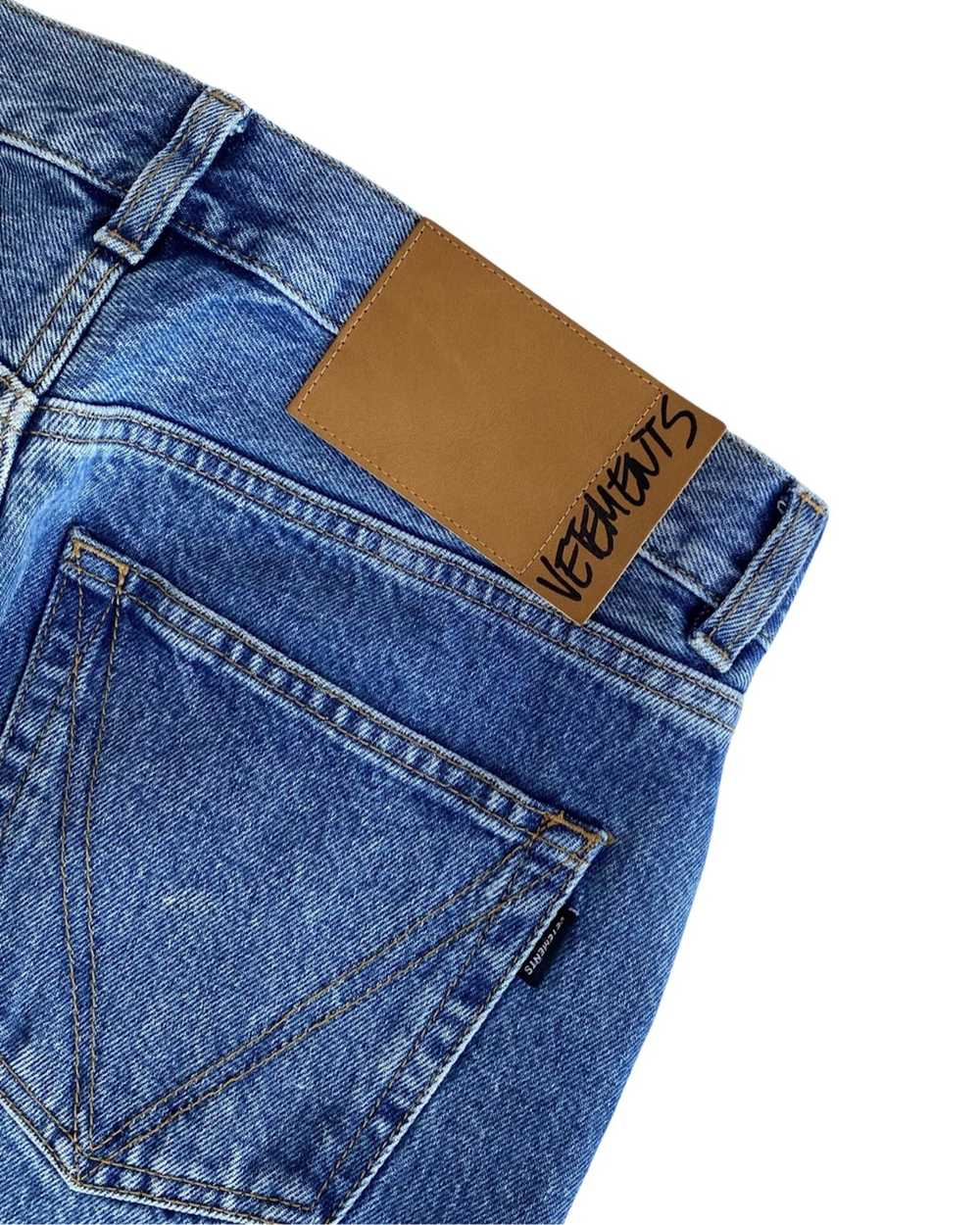 Vetements Vetements CENSORED Denim Jeans - image 10