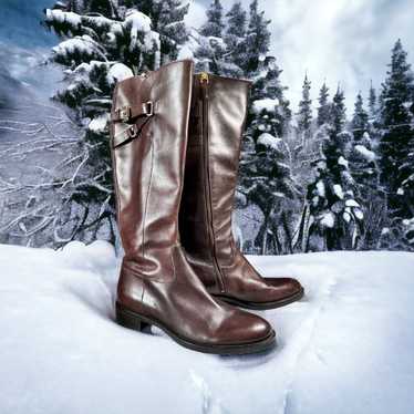 Ecco Ecco Brown Tall Riding Boots 38 - image 1