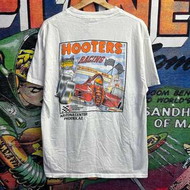 Racing × Vintage Vintage 90’s Hooters Racing Tee … - image 1