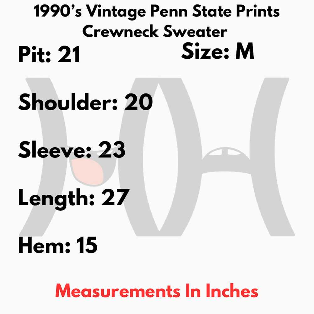 Ncaa × Penn × Vintage 1990’s Vintage Penn State P… - image 4