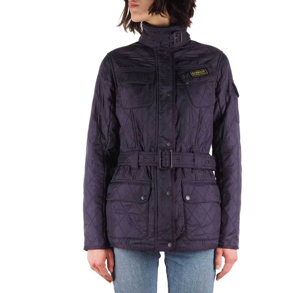 Barbour Barbour Purple International Moto Quilt B… - image 1