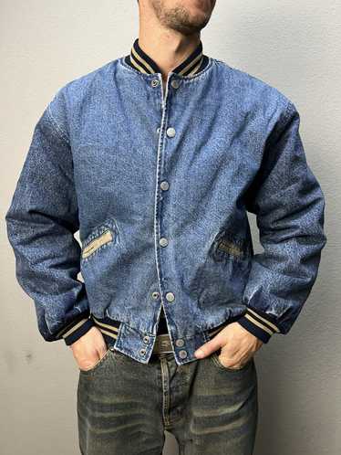 Gap × Varsity Jacket × Vintage VINTAGE Y2K Denim D