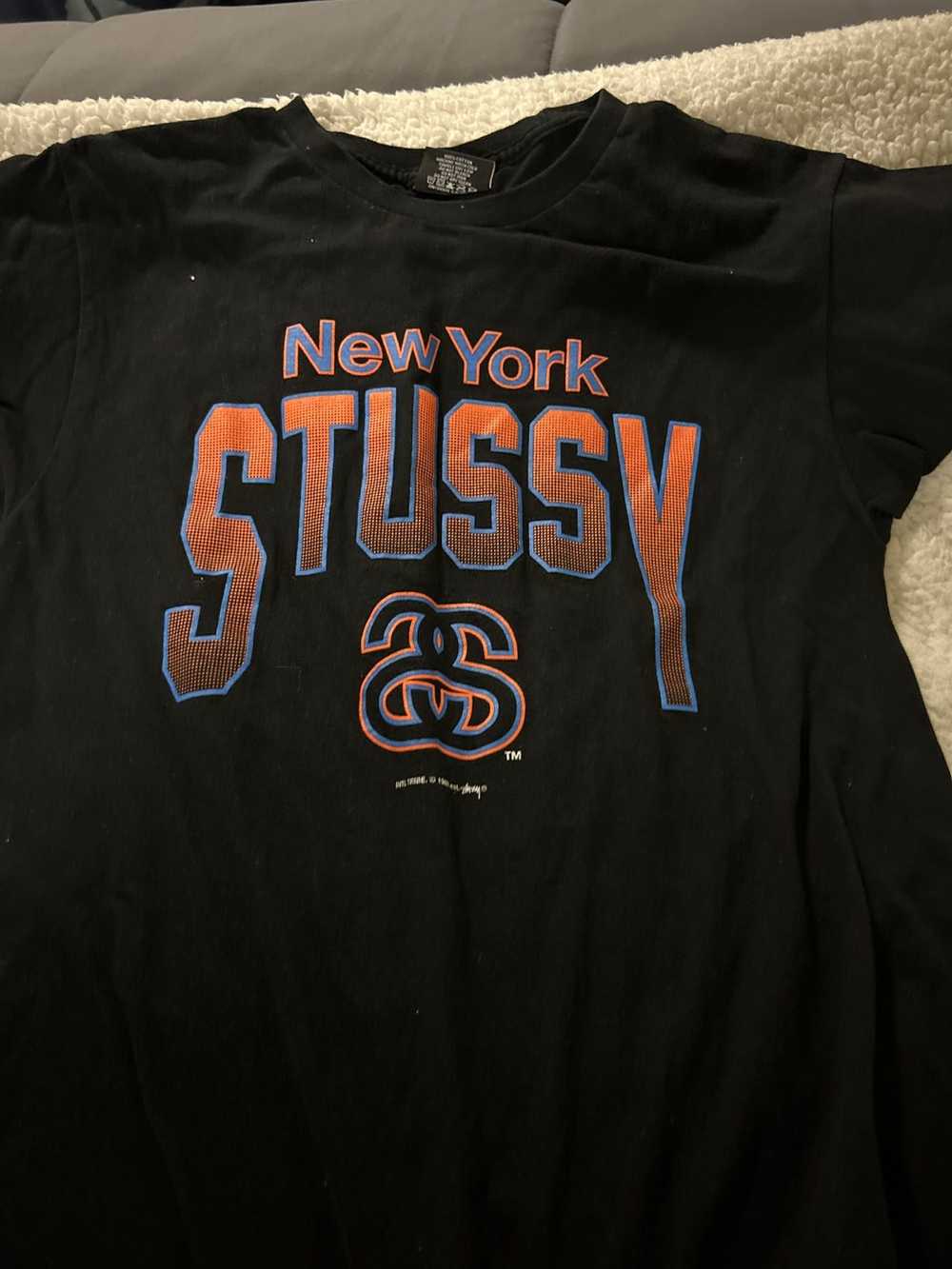 Stussy Vintage Stussy x New York Knicks T-Shirt - image 1