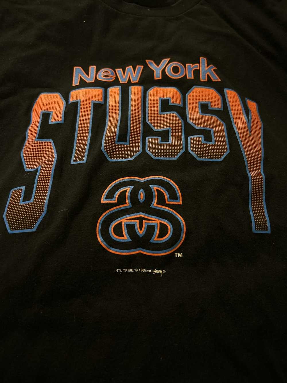 Stussy Vintage Stussy x New York Knicks T-Shirt - image 5