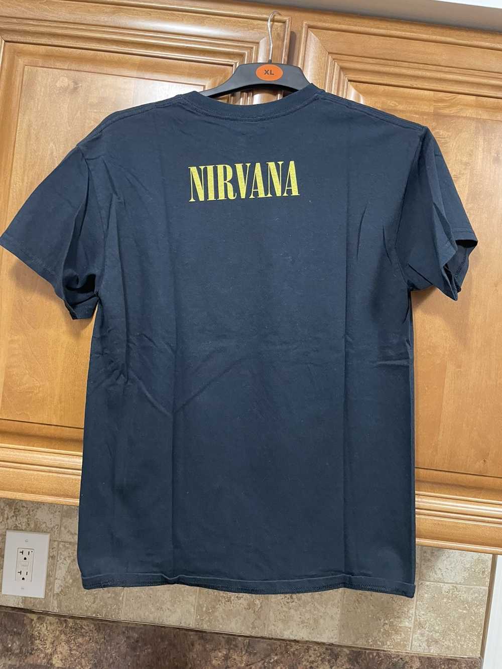 Band Tees × Vintage Nirvana Negative Creep Band T… - image 6