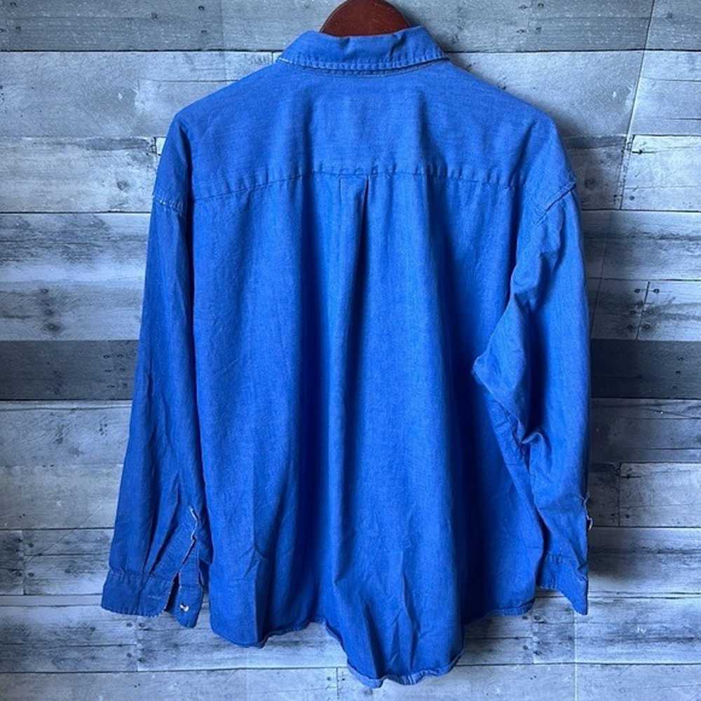 Wrangler WRANGLER FR RIGGS WORKWEAR BLUE BUTTON D… - image 7