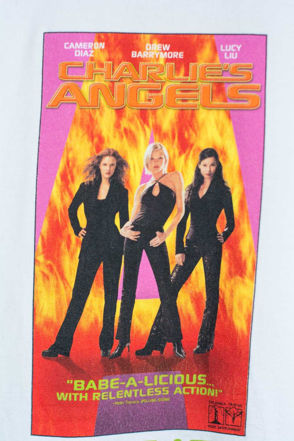 Vintage *RARE* Vintage Charlie's Angels Promo T-S… - image 2
