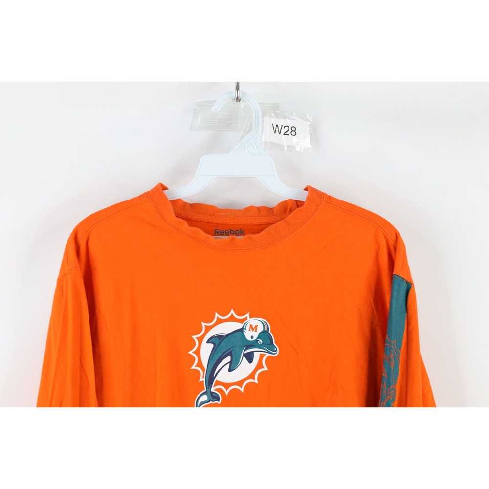 Reebok Reebok Faded Miami Dolphins Football Spell… - image 2