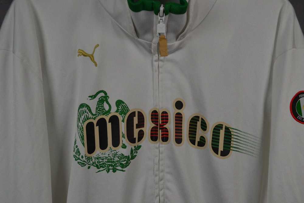 Puma × Rare × Vintage Mexico Vintage Puma Zip Tra… - image 4