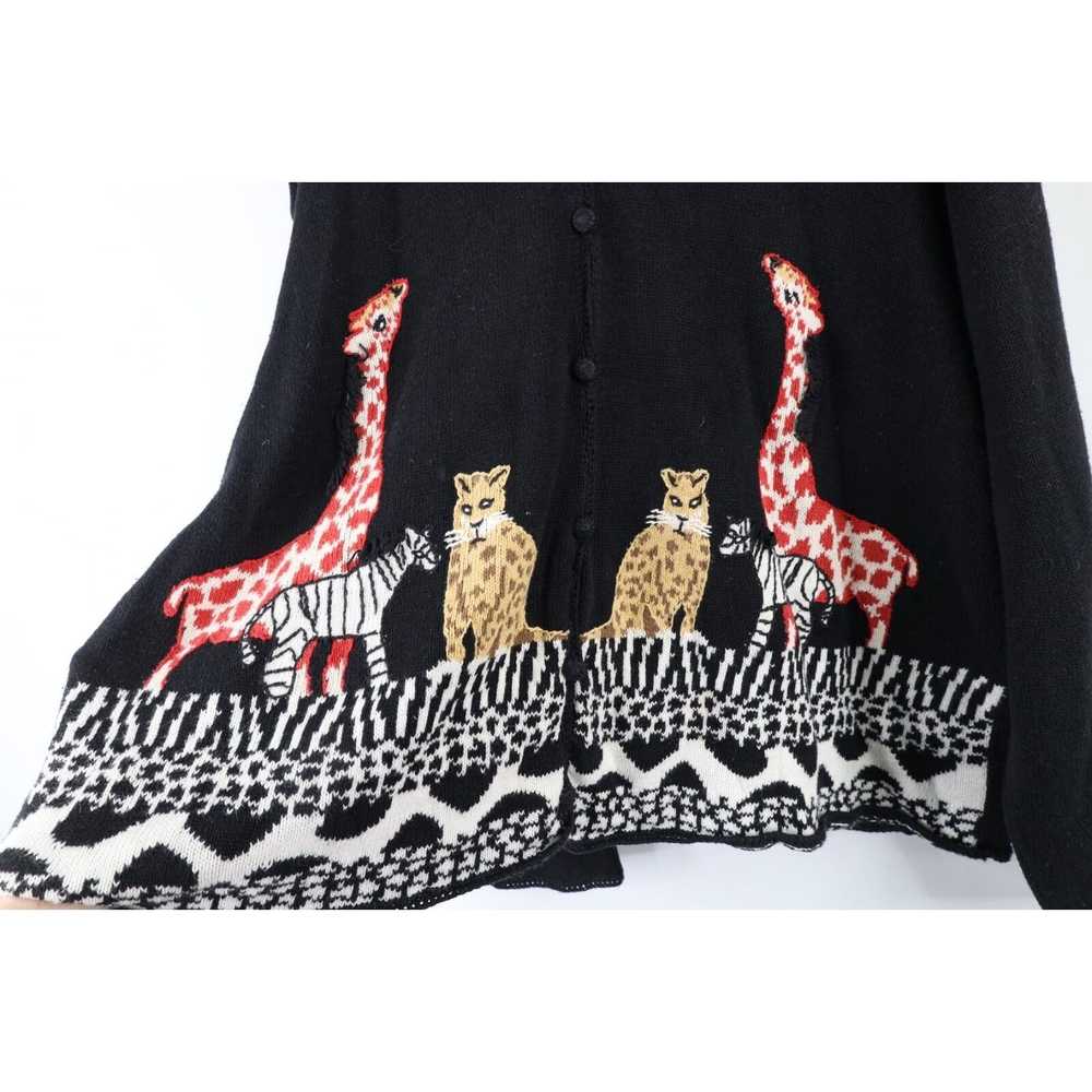 Vintage Vintage 90s Streetwear Safari Giraffe Zeb… - image 5