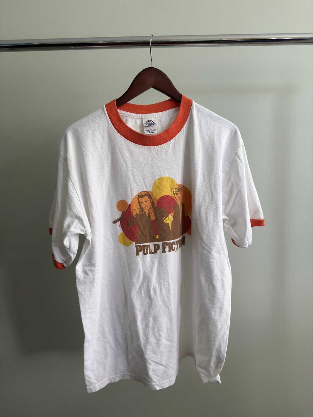 Vintage 2004 Pulp Fiction Ringer Tee - image 1