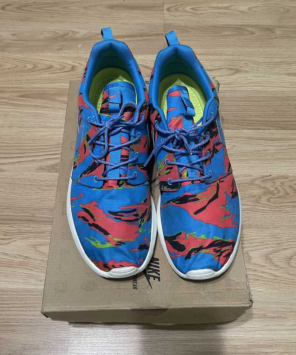 Nike Nike Roshe Run GPX Tiger Camo Blue - image 1