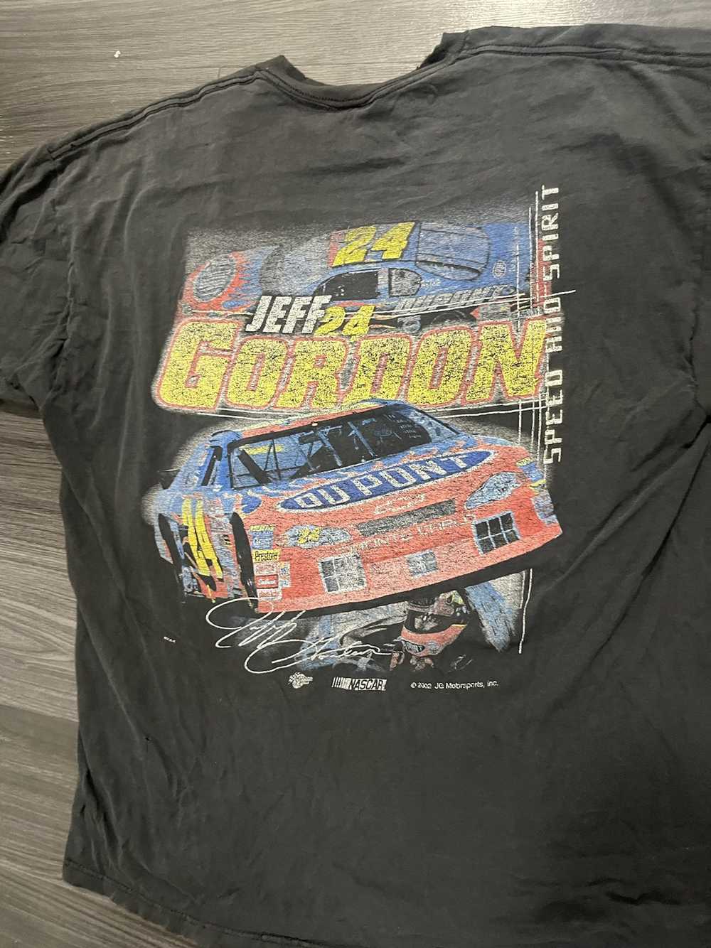 NASCAR Jeff Gordon Heavy Fade Vintage Tee - image 2