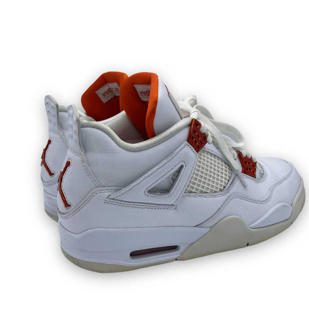 Nike Jordan 4 Sneaker Metallic Orange EU 42,5 US9 - image 3