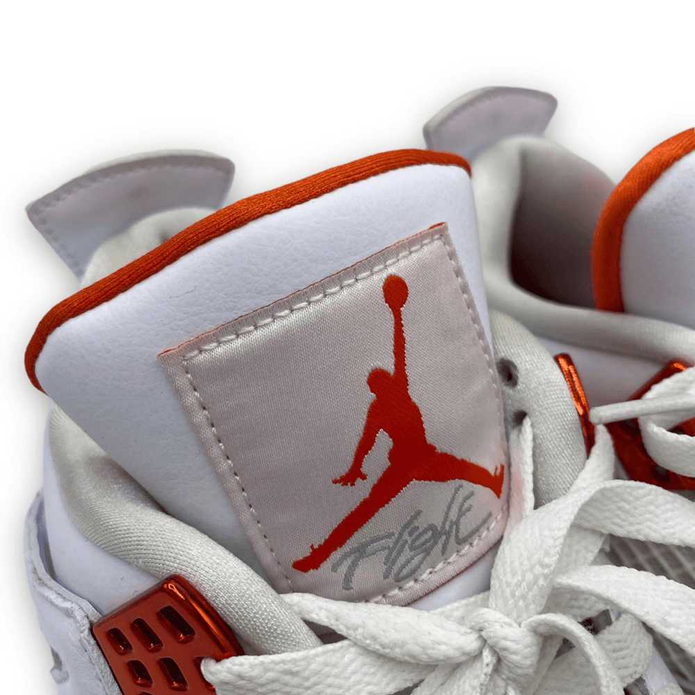 Nike Jordan 4 Sneaker Metallic Orange EU 42,5 US9 - image 5