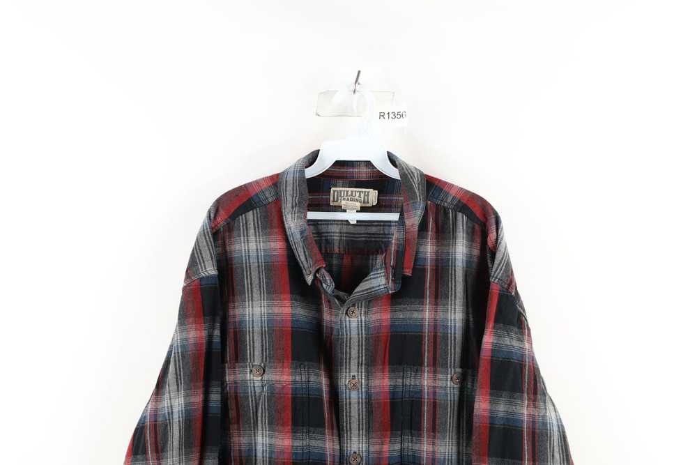 Vintage Duluth Trading Co Free Swingin Plaid Flan… - image 2