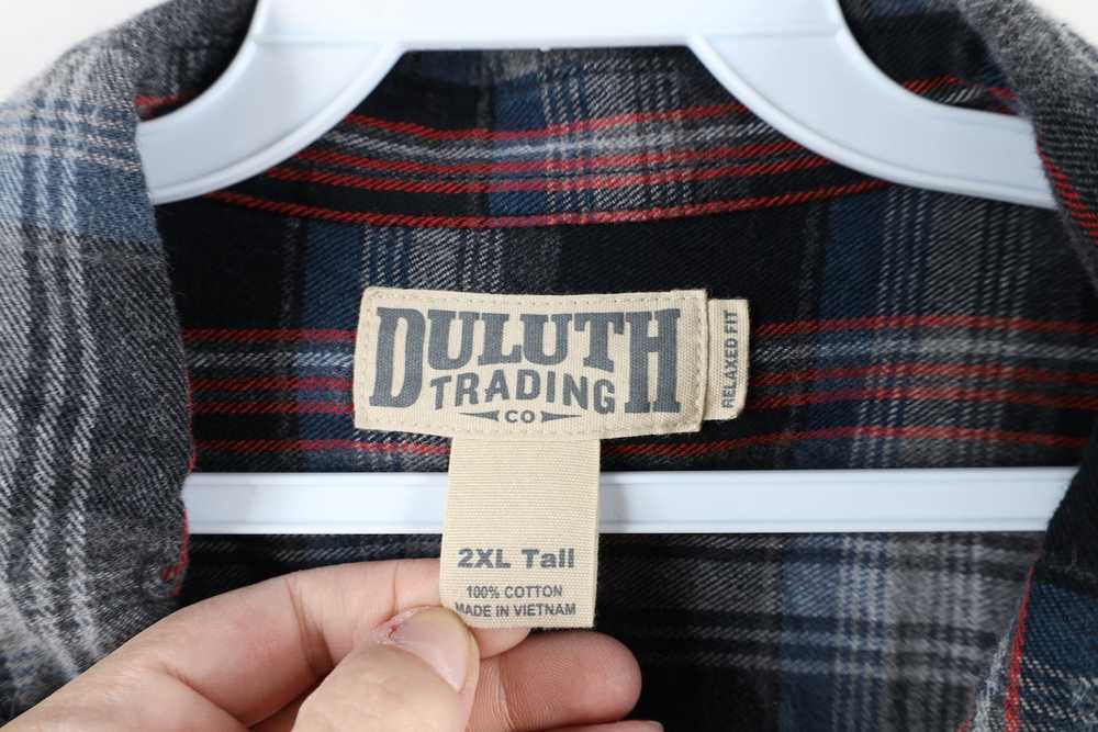 Vintage Duluth Trading Co Free Swingin Plaid Flan… - image 4