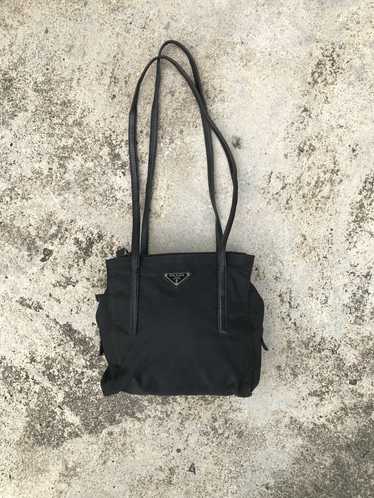 Prada, Bags, Vintage 99s Black Nylon Prada Bag B8490 Borsa In Tessuto  Metropoli Tote