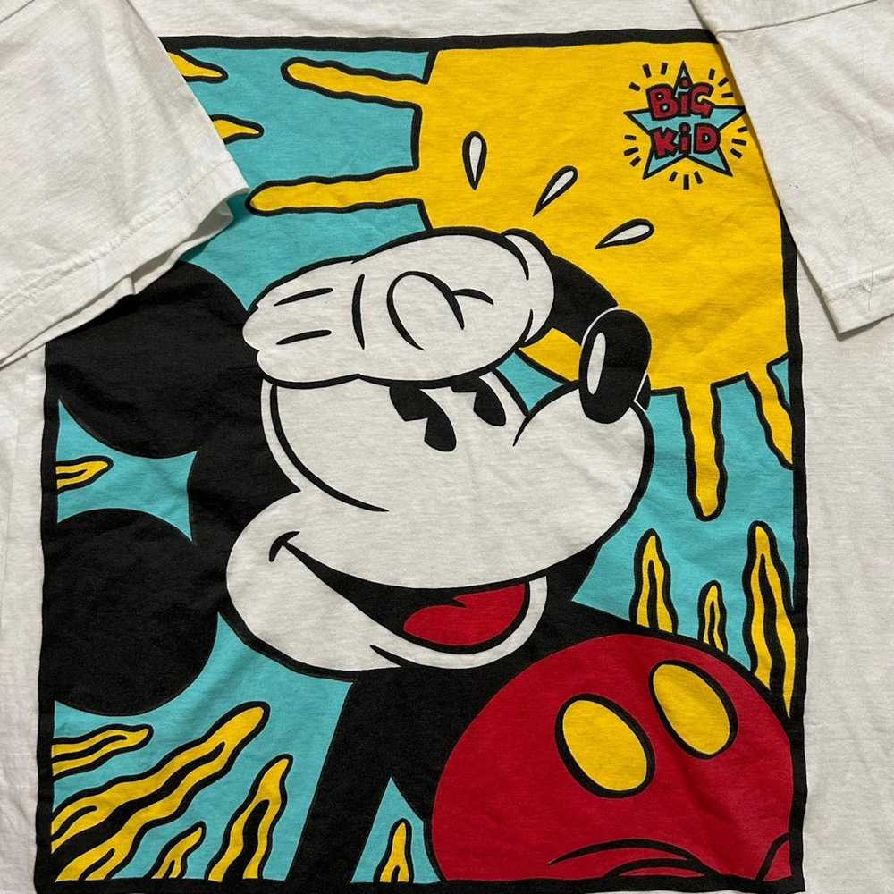 Disney Vintage 90s Disney Mickey Mouse Pop Art T … - image 2