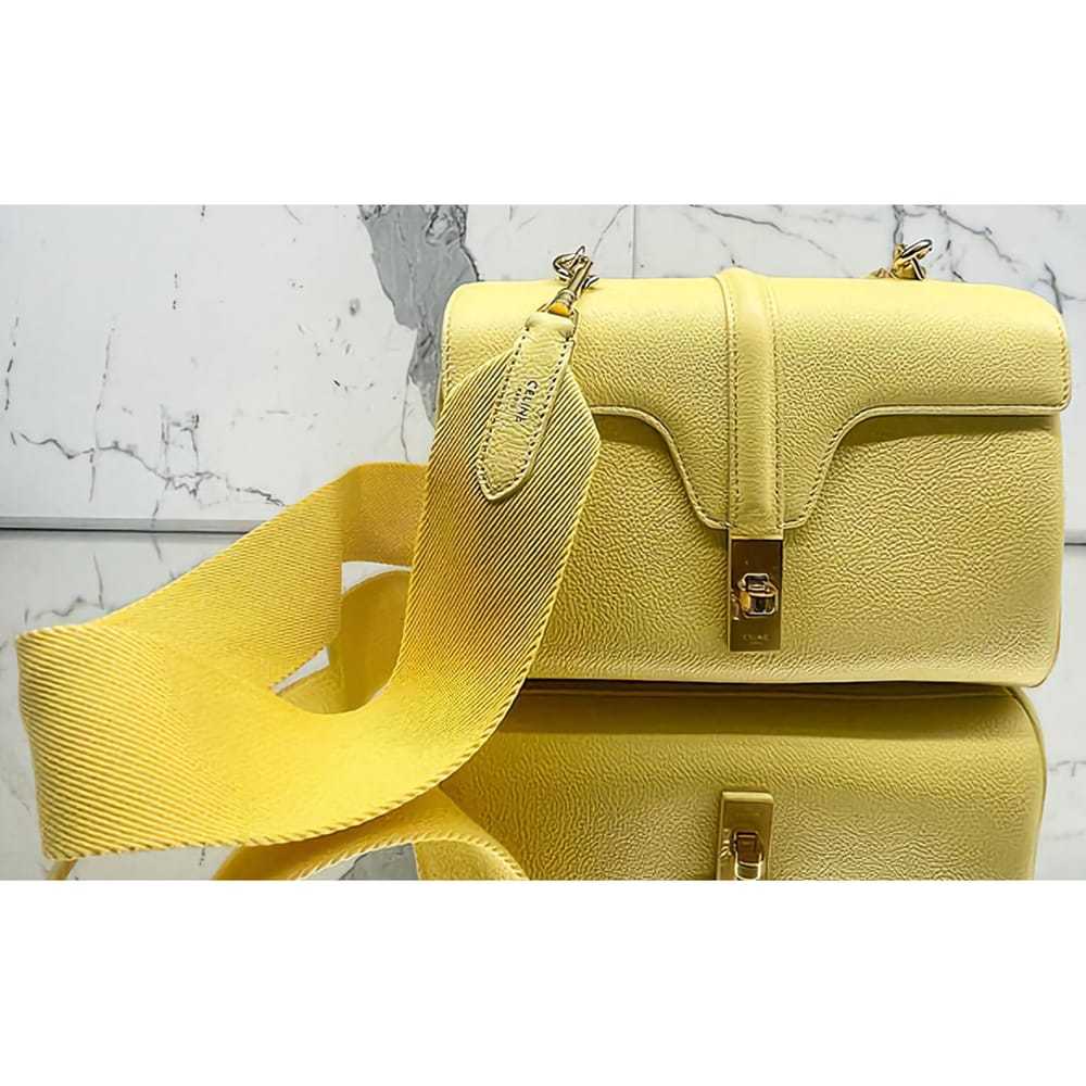 Celine Sac 16 leather handbag - image 5
