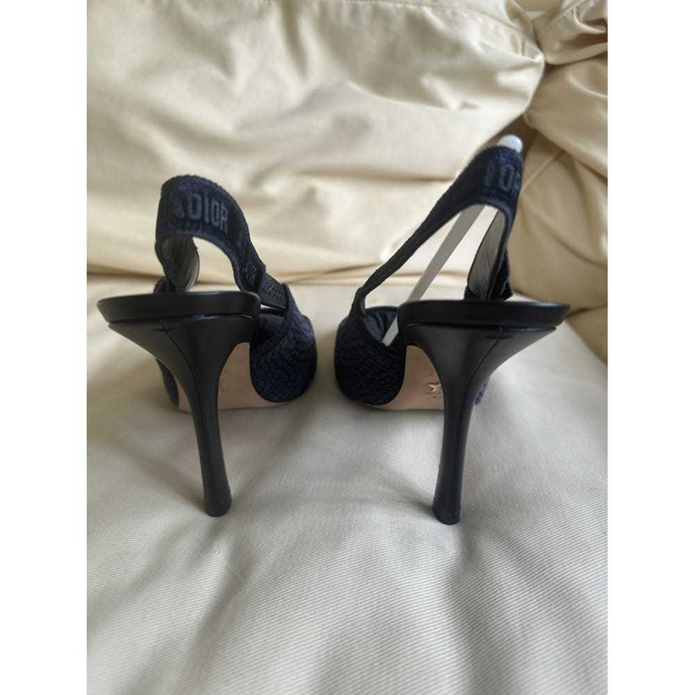 Dior J'Adior velvet heels - image 6