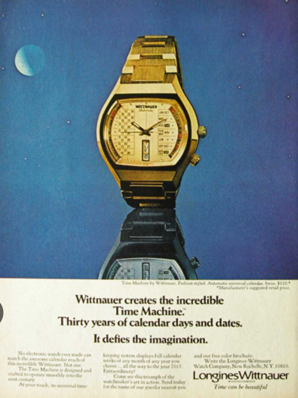 c.1976 Longines Wittnauer ‘Time Machine’ Perpetua… - image 8
