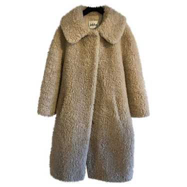 Jakke Daisy Faux Fur Coat Blue - UK 8 | EU 36 | US 4 | S / Blue / GB Women's