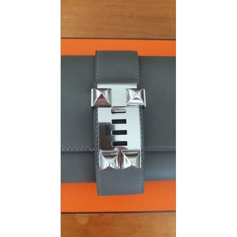 Hermès Médor leather clutch bag - image 8