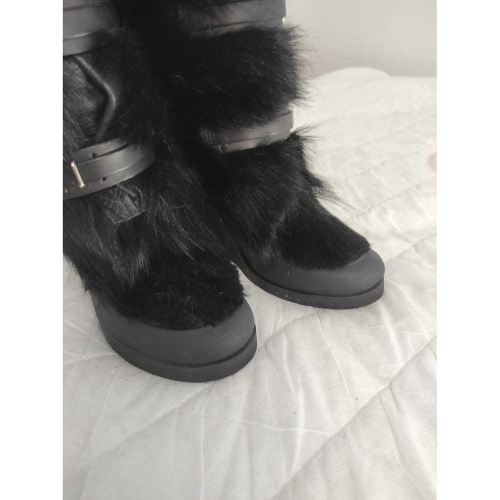Celine Faux fur snow boots - image 11