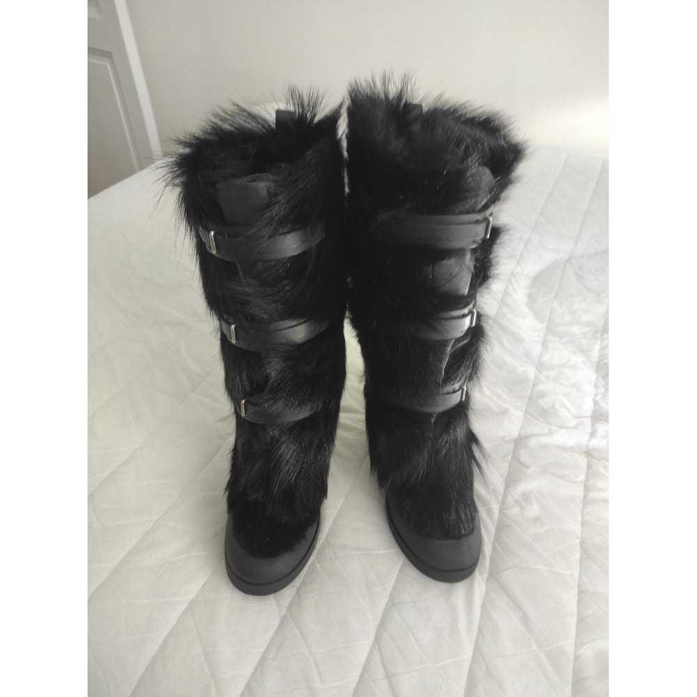 Celine Faux fur snow boots - image 4