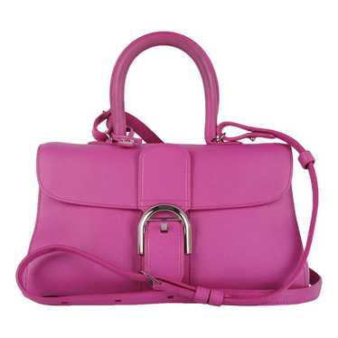 Brillant leather handbag Delvaux Pink in Leather - 19819635