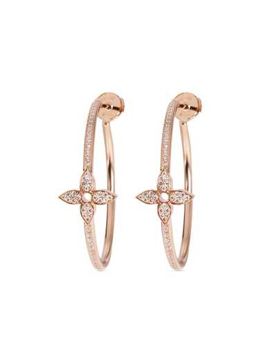 Louise Hoop GM Earrings S00 - Fashion Jewelry