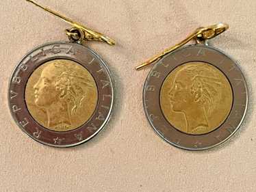 レア MILOR イタリア ヴィンテージ BRONZO ITALIA ロープチェ Vintage milor italy coin - Gem