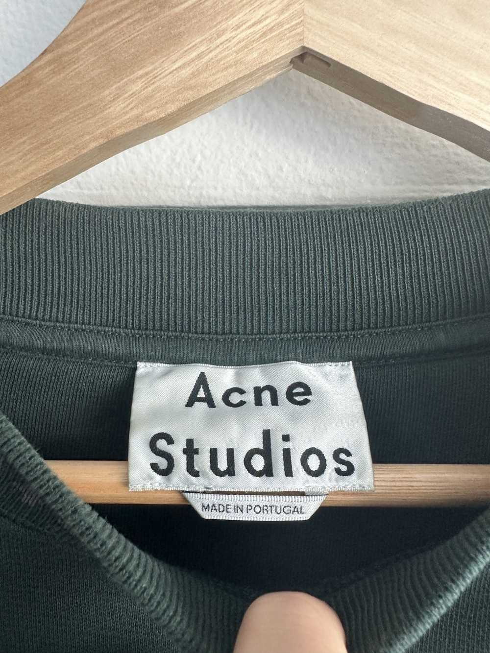 Acne Studios ACNE STUDIO FOREST GREEN SWEATSHIRT - image 5