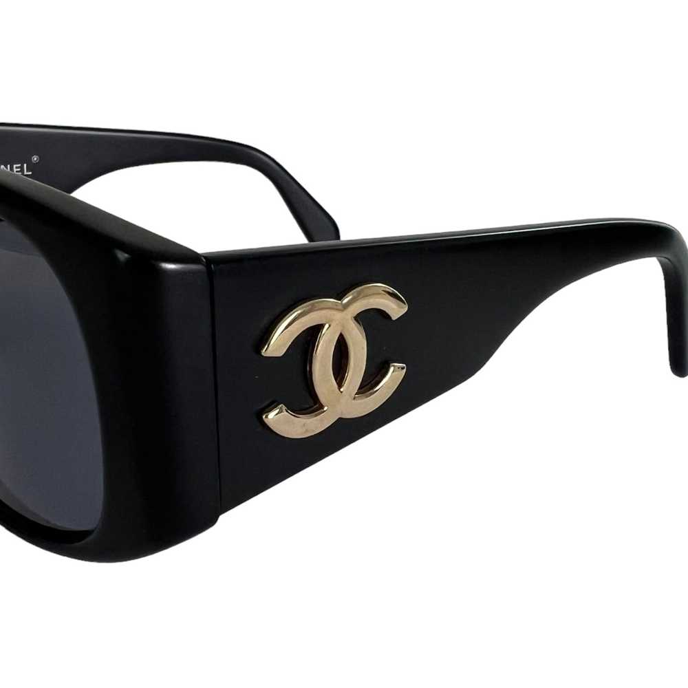 Chanel Chanel CC Logo Matte Frame Sunglasses - image 4