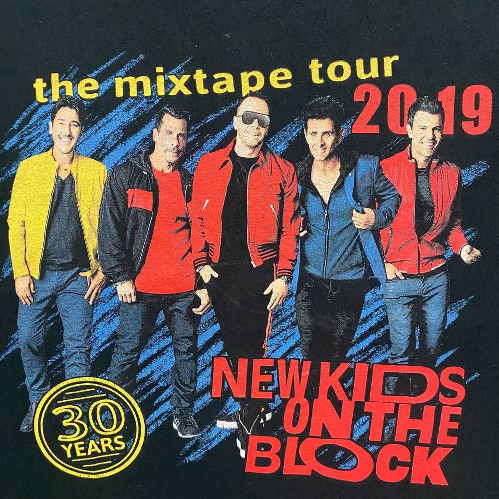Band Tees × New Kids On The Block × Tour Tee New … - image 3
