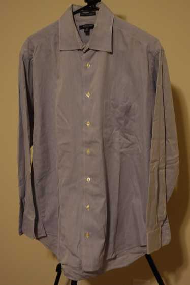 Burberry Gray Burberry Brit Button up