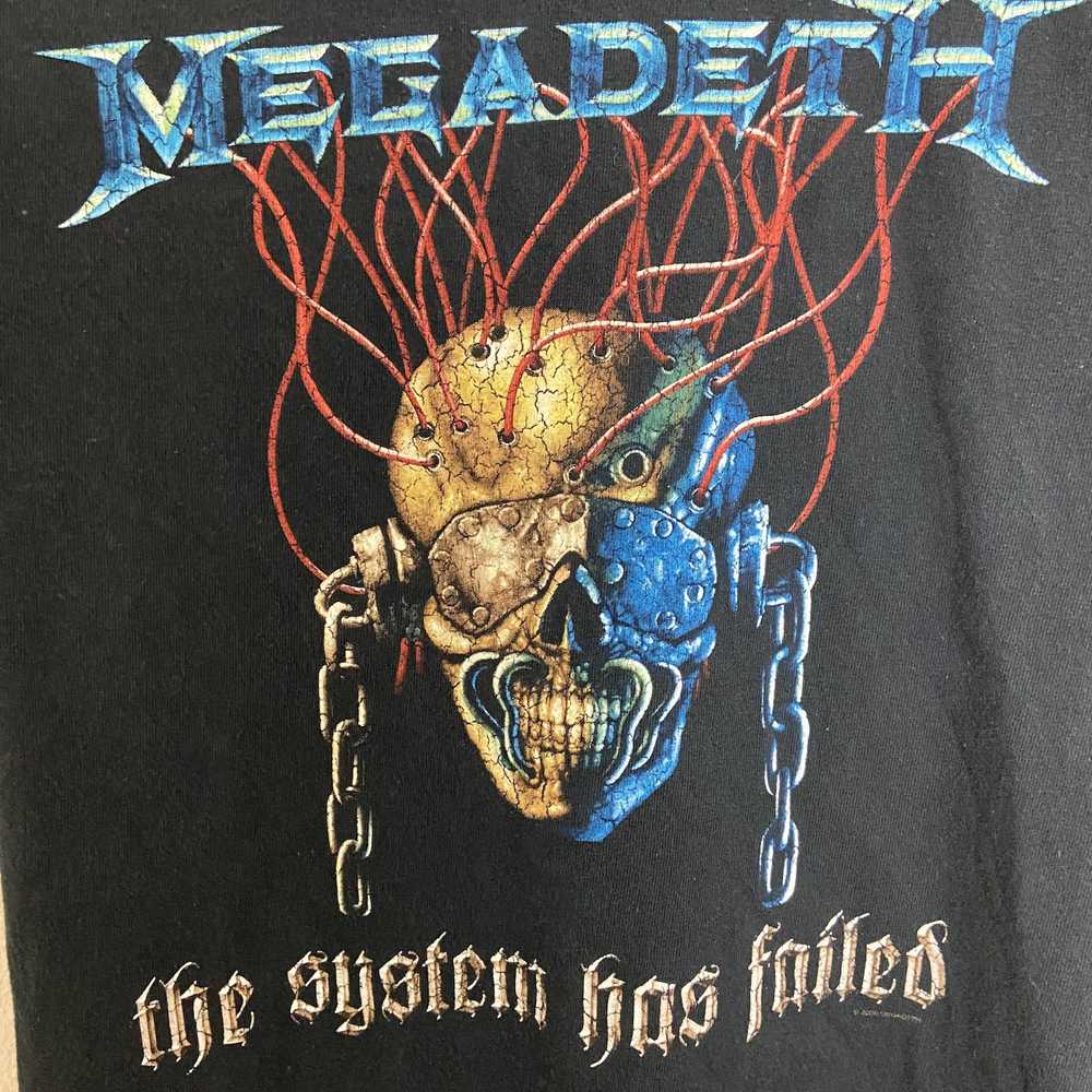 Band Tees × Megadeth × Vintage 2009 Megadeth The … - image 3