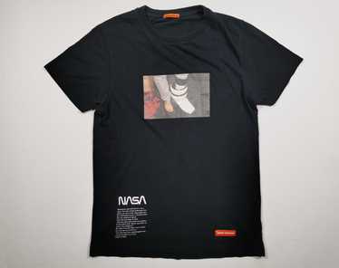 Heron Preston Heron Preston T-shirt Black NASA Gr… - image 1