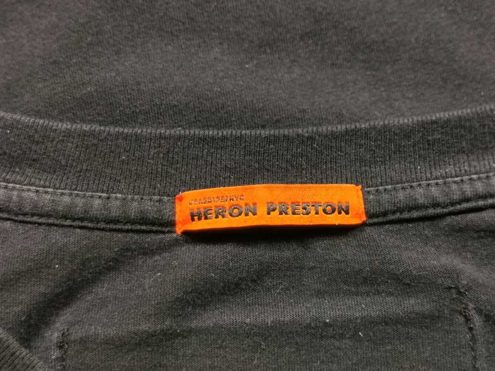 Heron Preston Heron Preston T-shirt Black NASA Gr… - image 3