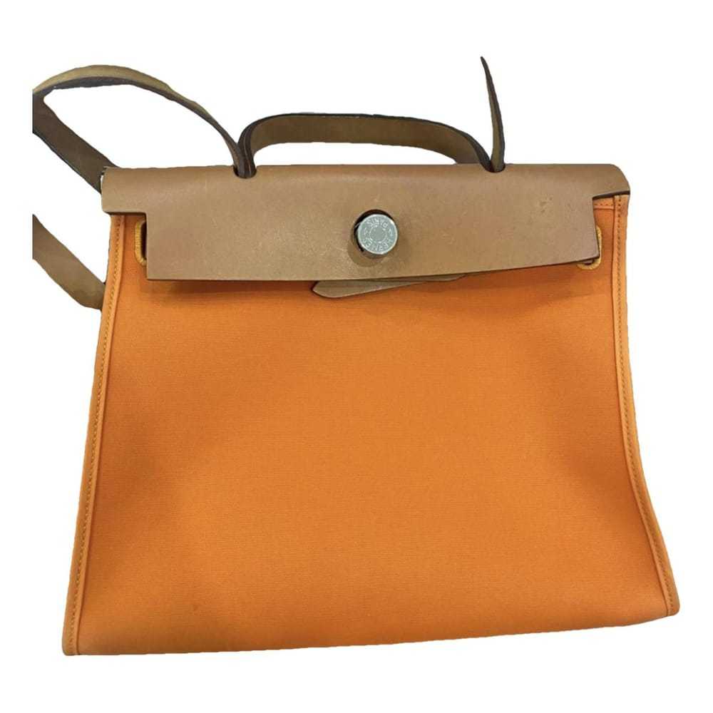 Hermès Herbag cloth handbag - image 1