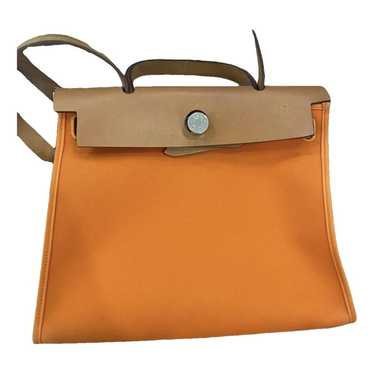 Hermès Herbag cloth handbag - image 1