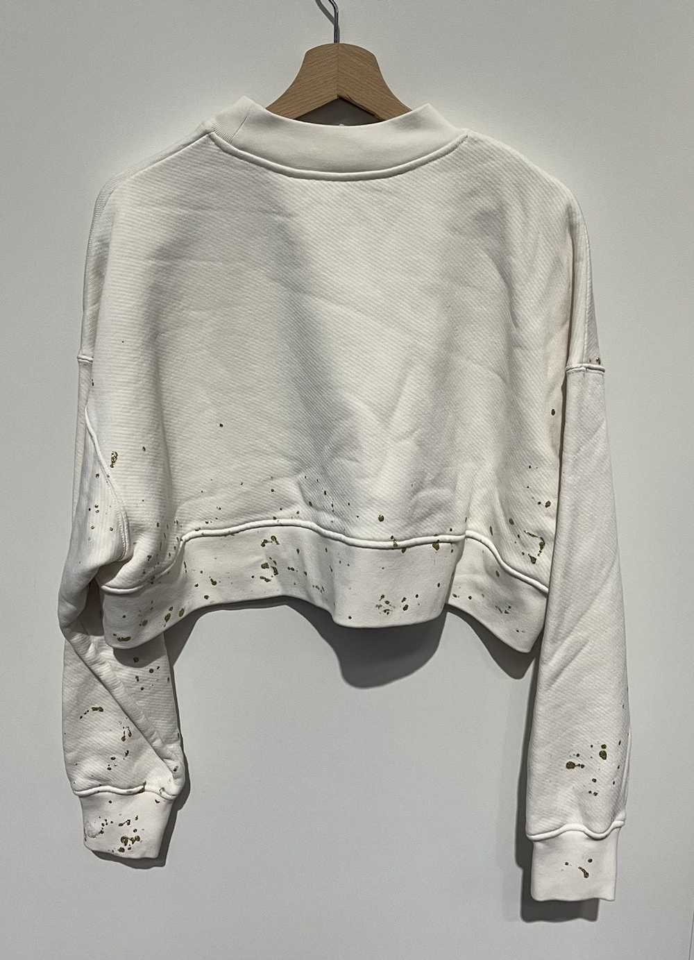 Palm Angels PALM ANGELS WHITE PXP SWEATSHIRT WITH… - image 4