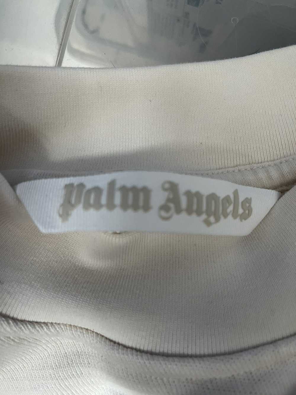 Palm Angels PALM ANGELS WHITE PXP SWEATSHIRT WITH… - image 6
