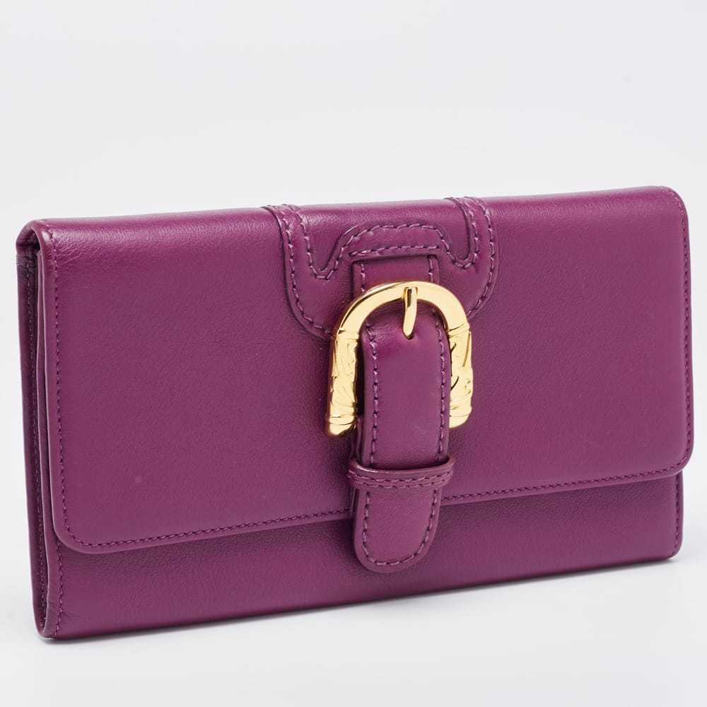 Escada Leather clutch bag - image 3