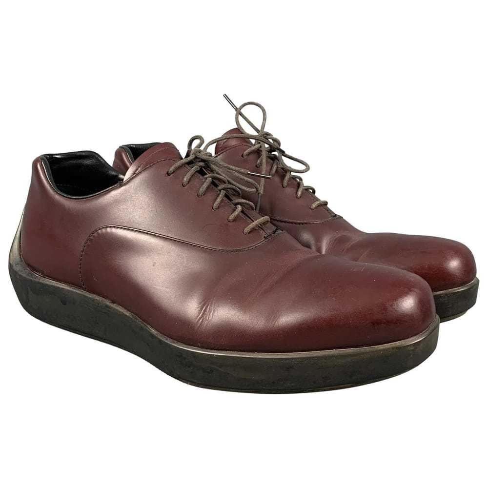 Prada Leather lace ups - image 1