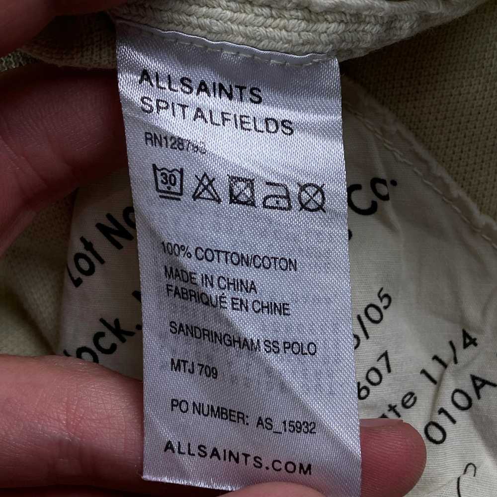 Allsaints × Luxury Mens Polo T Shirt Allsaints Si… - image 8