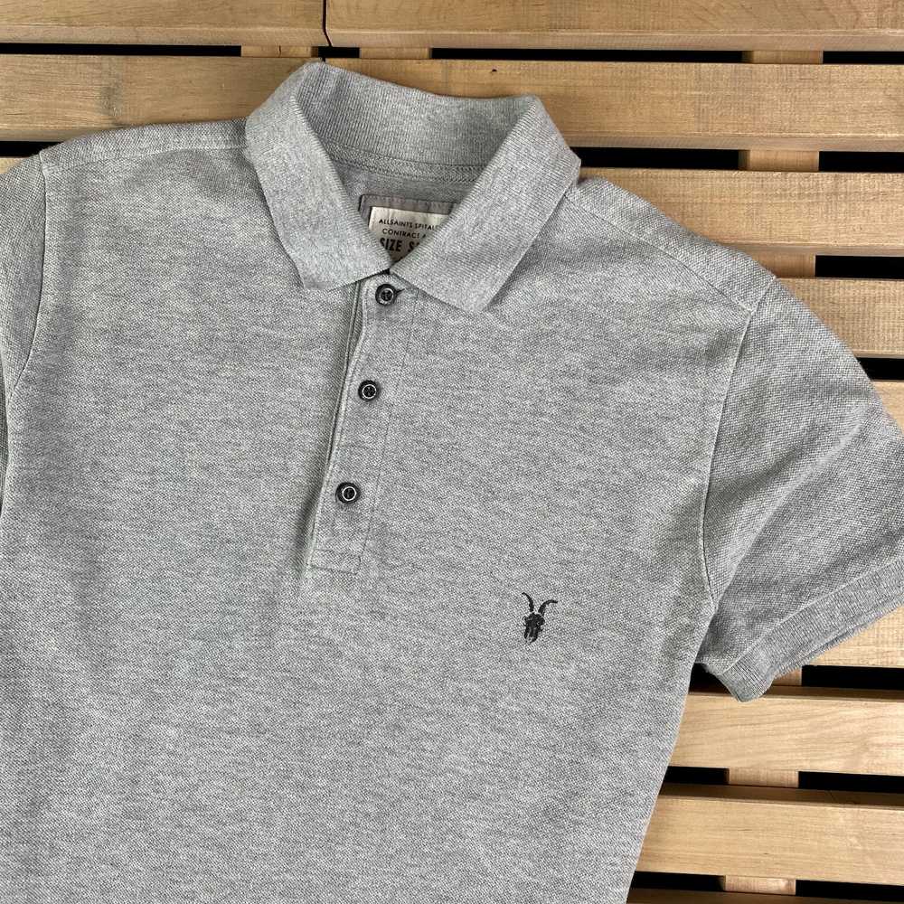 Allsaints × Luxury Mens Allsaints Polo Shirt Size… - image 2