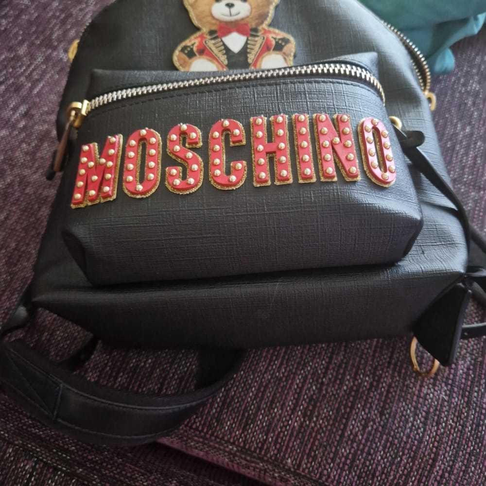 Moschino Leather backpack - image 5