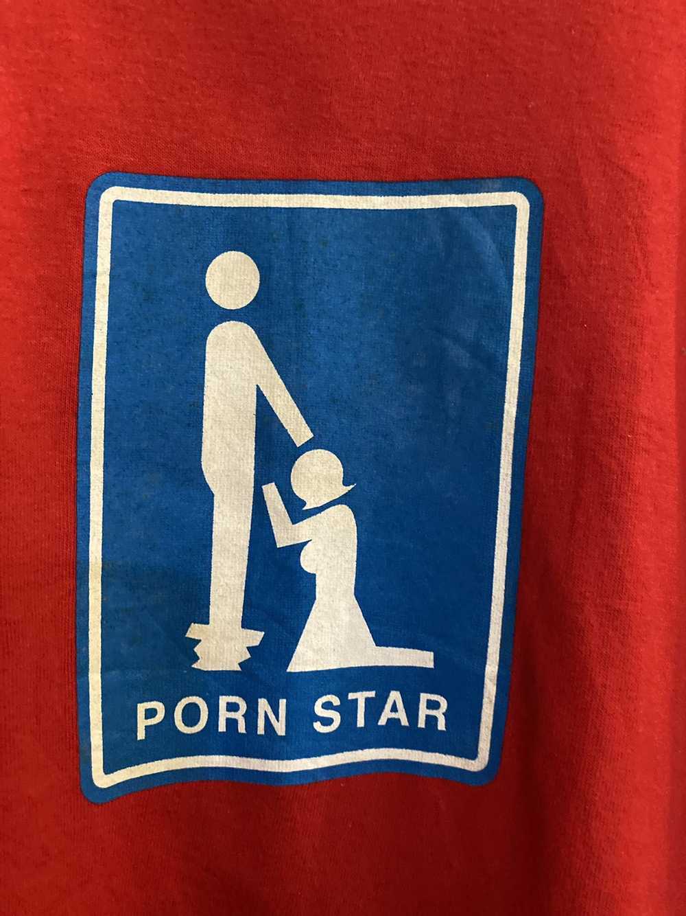 Humor × Made In Usa × Vintage Porn Star Sign Shir… - image 4